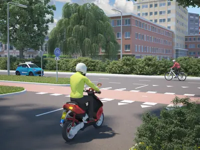 itheorie - online bromfiets theoriecursus voor scooterrijles