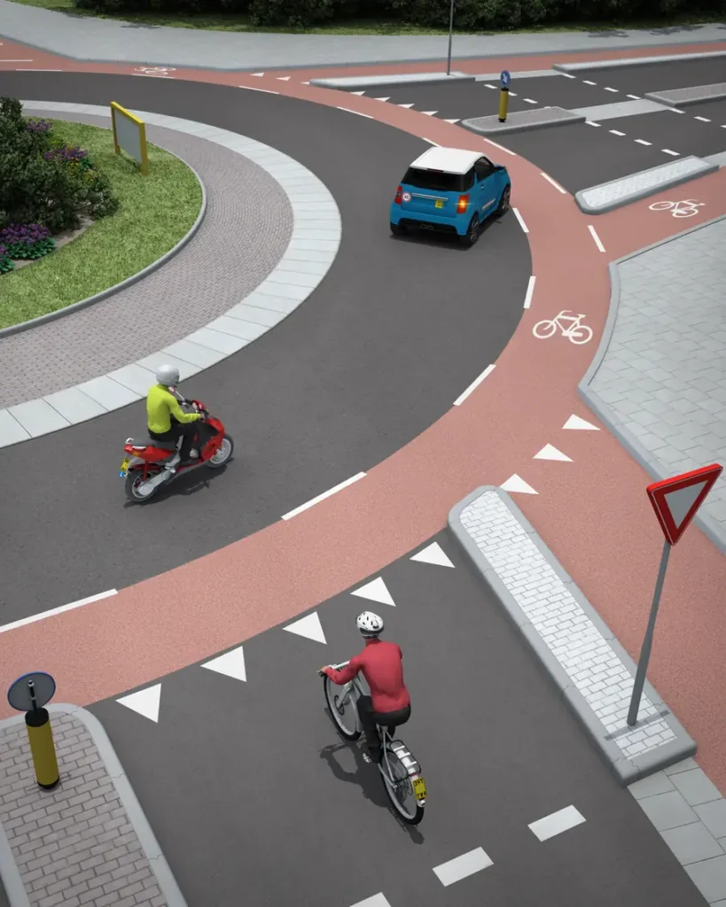 Scooter of bromfiets theorie oefenen met de online cursus van iTheorie